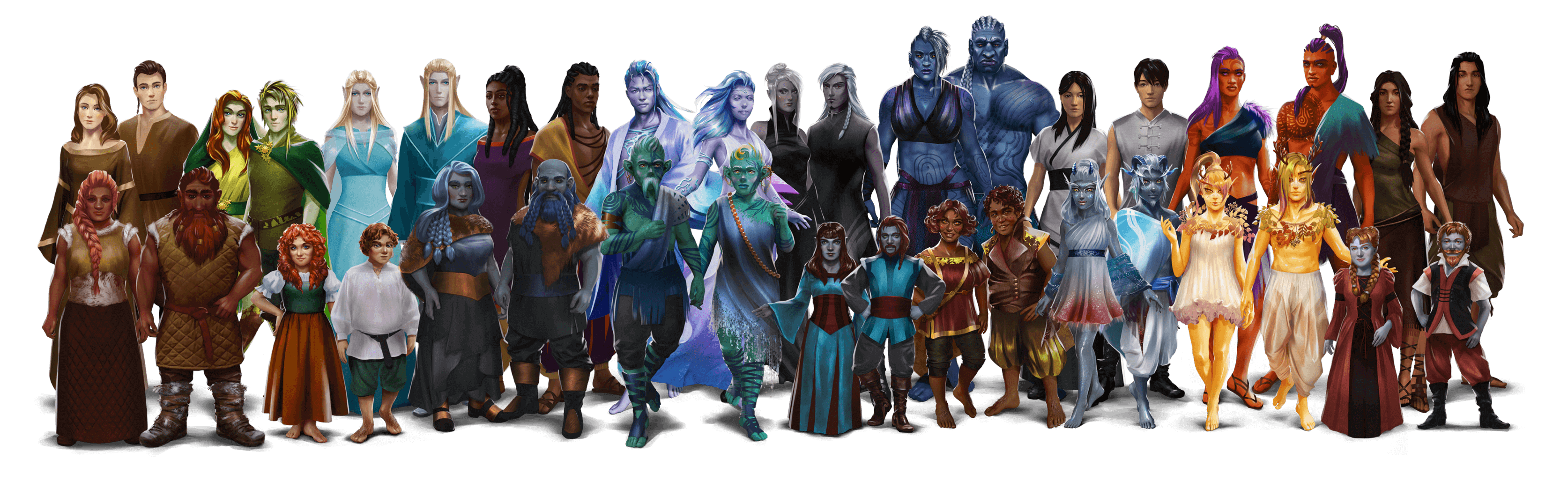 Image of Multiple Characters
