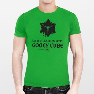 Special 2021 Gooey Cube Convention T-Shirt! Level up, Game Masters!